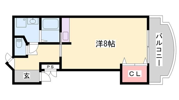 ハローハイツの物件間取画像